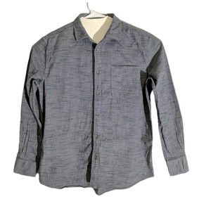 Popicon Long Sleeve Shirt (Blue Jean Color)
